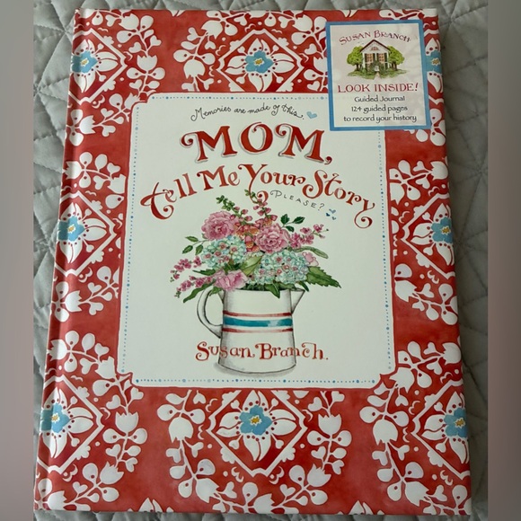 New Seasons Other - Mom, Tell Me Your Story…Please? Guided Journal Hardcover Book by Susan Branch!